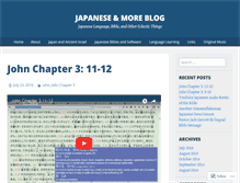 Tablet Screenshot of biblejapanese.com